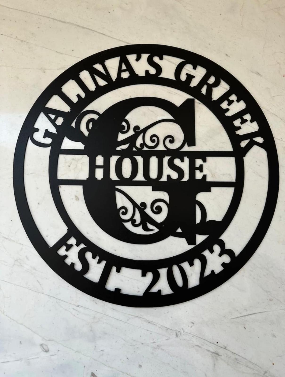 Вилла Galina'S Greek House Луца Экстерьер фото